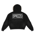 "Militant" Fur Hoodie