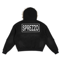 "Militant" Fur Hoodie
