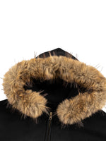 "Militant" Fur Hoodie